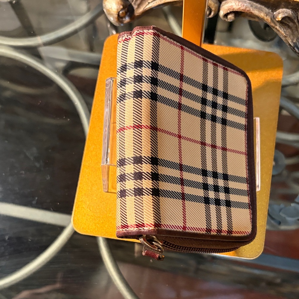 Burberry Brown NovaCheck Wallet - Picture 5 of 11